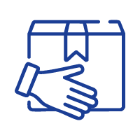 Deliver goods icon